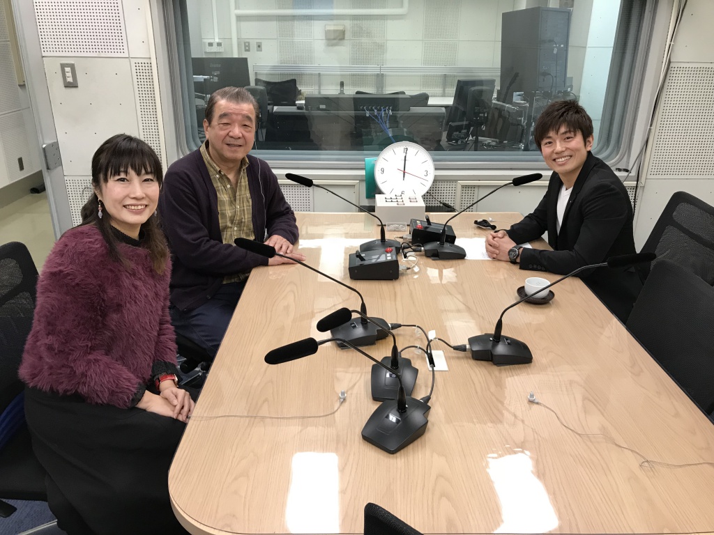 RNC西日本放送ラジオに「ペタッと前屈！」出演しました。